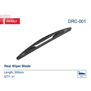 Denso Rear Wiper Blades fits Citroën C1 2005-2014 1.0 1.4