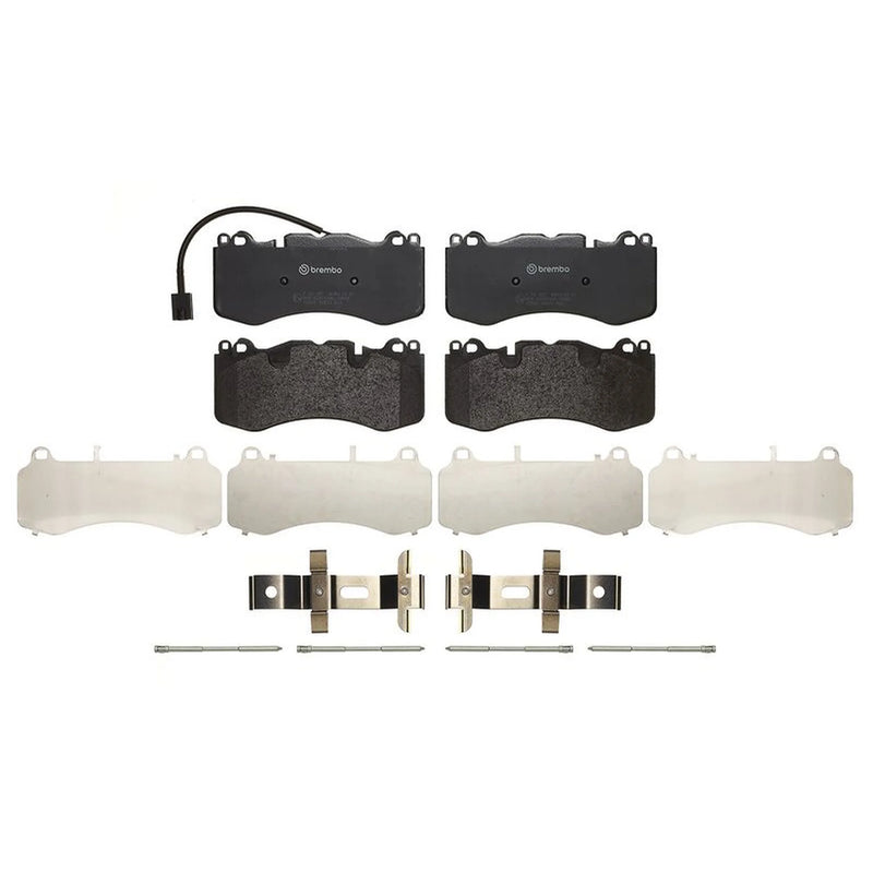 Brembo 4 x Front Brake Pad Set fits Maserati Levante SUV 2016 on 3.0