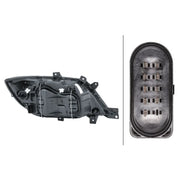Hella Headlight Headlamp W5W Left fits Mercedes-Benz Sprinter 2-T 1995-2006