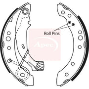 Apec Brake Shoe Set Axle Kit SHU638