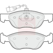 Apec Front Brake Solid Discs & Pads fits Fiat Bravo I 1995-2001 1.6 1.8