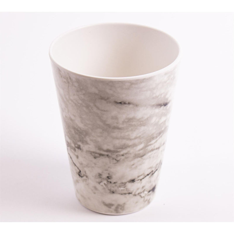 4 x Reusable Plastic Melamine Granite Pattern Tumbler Beaker Cup for Camping Picnic UK Camping And Leisure - Dynamic Drive
