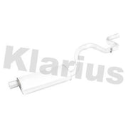 Klarius Box With Tail Pipe Rear fits Ford Transit 1994-2000 2.5