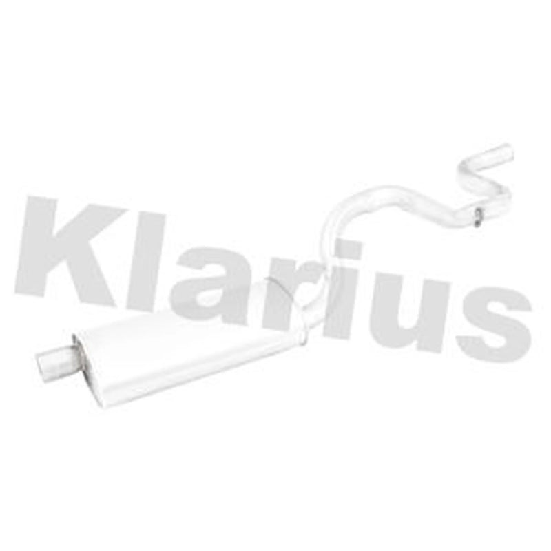 Klarius Box With Tail Pipe Rear fits Ford Transit 1994-2000 2.5