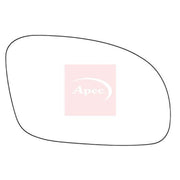 Apec Exterior Wing Mirror Glass Right fits VW New Beetle 1998-2010