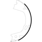 Mintex Parking Brake Shoe Set fits Hyundai Grandeur 2011-2017 2.2 2.4 3.0