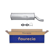 Hella End Silencer Rear fits Peugeot 205 1983-1998 1.6 1.9