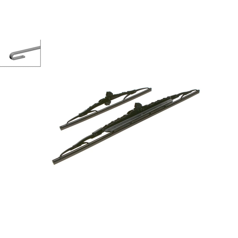 Bosch Twin Spoiler Wiper Blade Set 575mm + 360mm — 578S fits Chevrolet Spark
