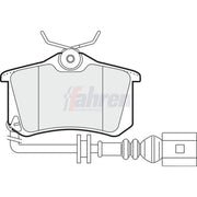 Fahren Rear Brake Pad Set FBP3007