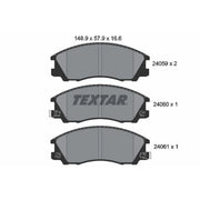 Textar Front Brake Pad Set 2405901