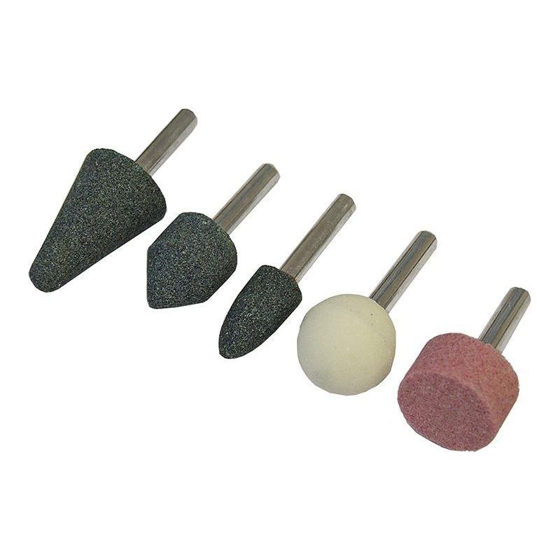 Faithfull Mounted Grinding Stones Set, 5 Piece Faithfull - Town Tools