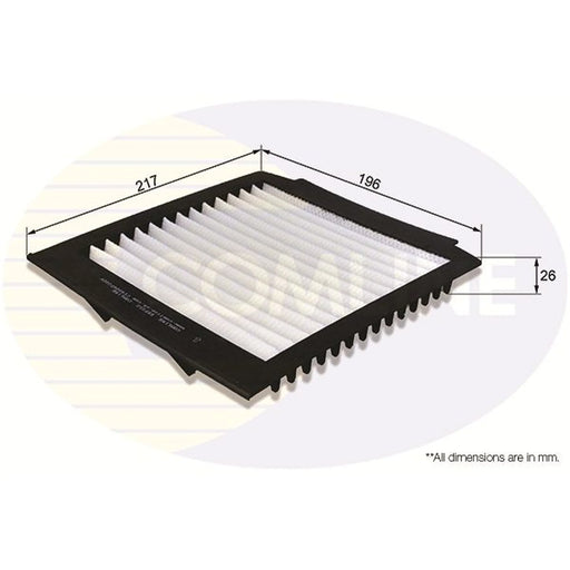 Comline Cabin Air Filter (Pollen Filter) fits Land Rover Range Rover 1994-2002