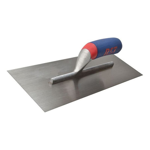 R.S.T. Plasterer's Finishing Trowel Carbon Steel Soft Touch Handle 14 x 4.1/2in R.S.T. - Dynamic Drive