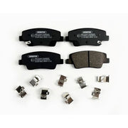 Juratek Rear Brake Pad Set fits Genesis G80 2021 on 2.2