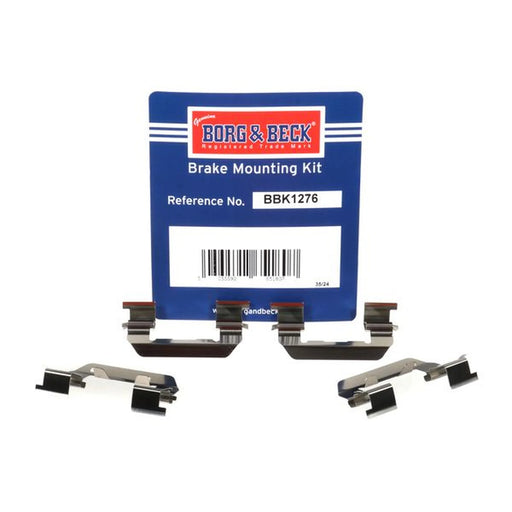 Borg & Beck Brake Pad Accessory Fitting Kit Front BBK1276