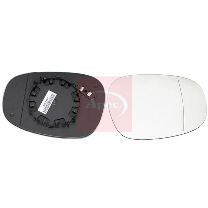 Apec Exterior Wing Mirror Glass Right fits BMW 1 2004-2013
