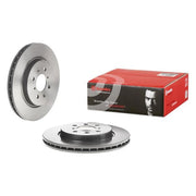 Brembo 2 x Internally Vented Brake Discs fits Suzuki Swift III 2010-2017 1.2 1.3