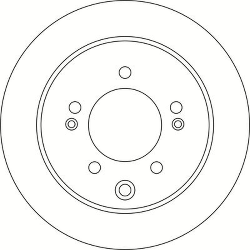 Abtex Rear Brake Solid Discs & Pads fits Kia Soul I 2009-2014 1.6