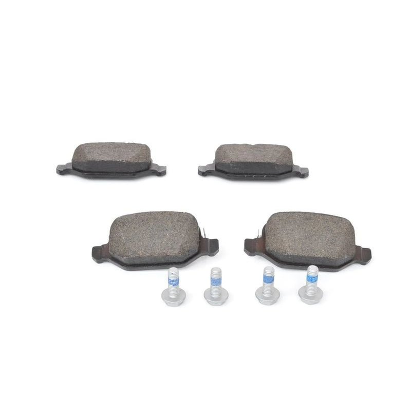 Bosch Front & Rear Pads fits Fiat 500L 2012-2018 0.9 1.3 1.4 1.6