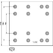 Textar Textar Cv Brake Lining Set 1938101