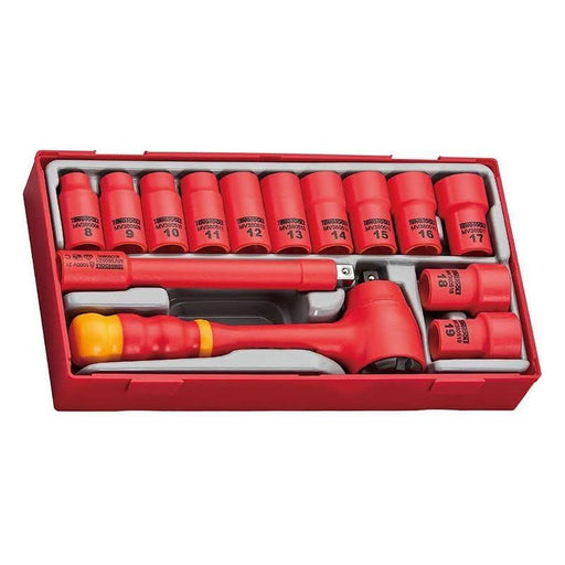 Teng Tools 3/8" Insulated Socket Set TT1 14 Pieces Teng Tools - Dynamic Drive