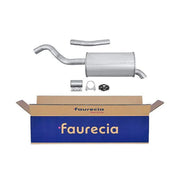 Hella End Silencer Rear fits Mercedes-Benz Citan Dualiner 2012-2021