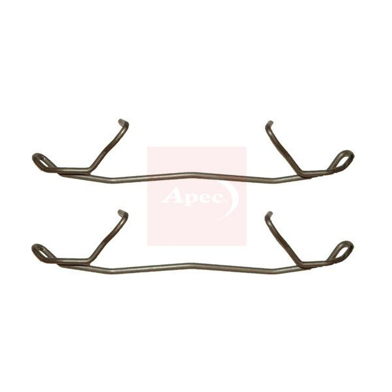 Apec Brake Pad Accessory Fitting Kit Front fits Audi 100 C3 1982-1990 2.0
