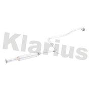 Klarius Box With Centre Pipe Centre fits Nissan Almera 1995-2000 1.4 1.6
