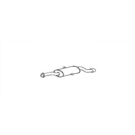 Hella End Silencer Rear 8LD 366 026-451