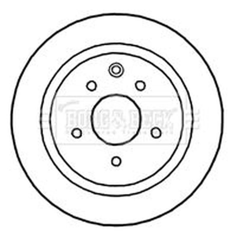 Borg & Beck Front & Rear Brake Discs & Pads fits Nissan Juke 2010-2019