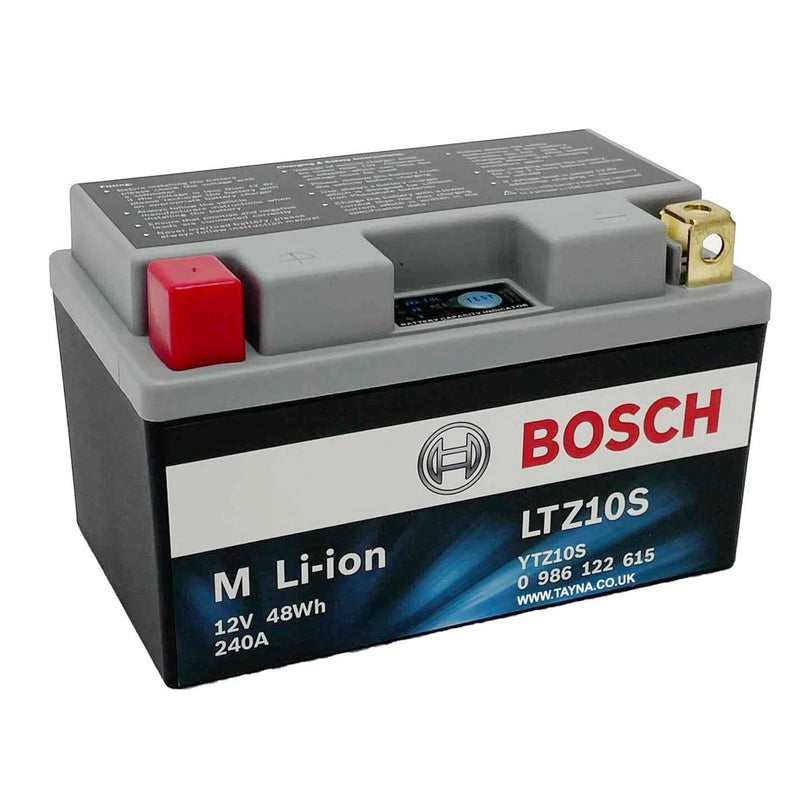 Bosch Motorcycle Battery LTZ10S 12V Lithium 4Ah