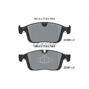Textar Front Brake Pad Set 2238601