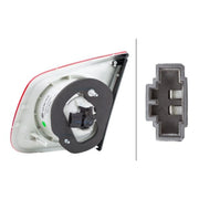 Hella Tail Light / Lamp P21W Left fits VW Jetta III 2004-2010