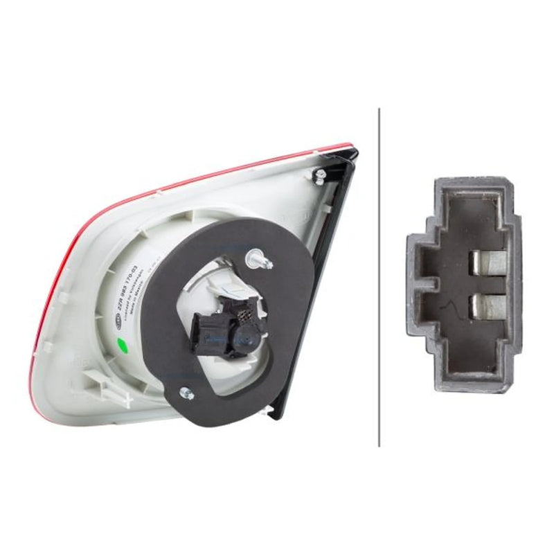 Hella Tail Light / Lamp P21W Left fits VW Jetta III 2004-2010