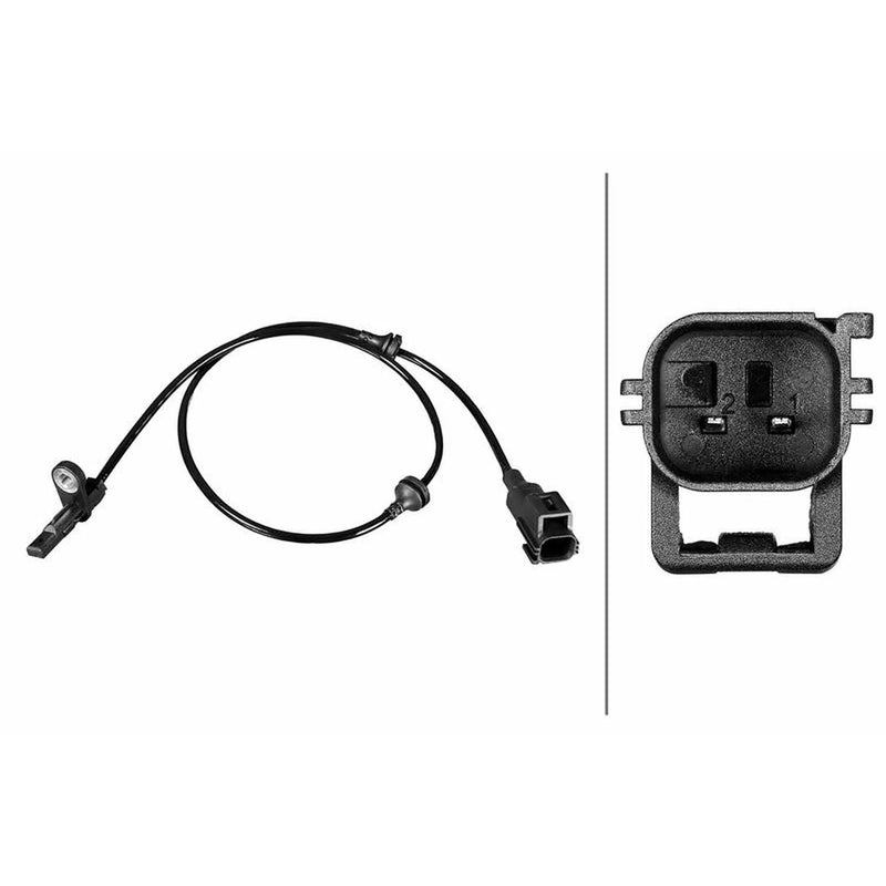 Hella ABS Wheel Speed Sensor Front fits Jaguar I-Pace 2018 on