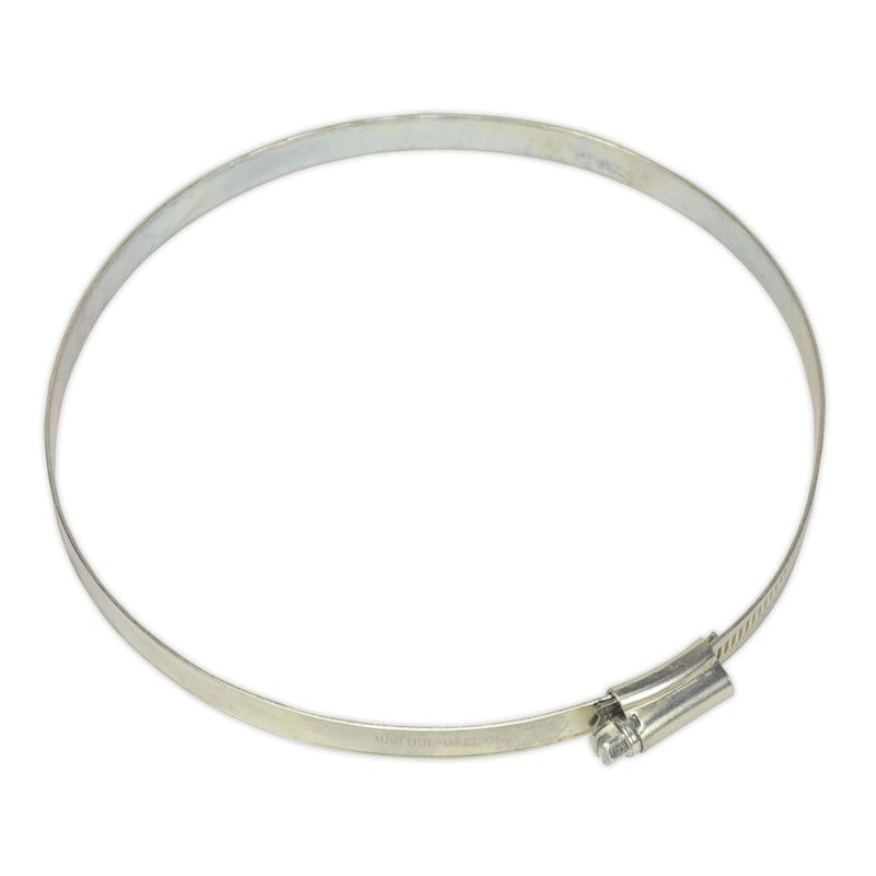 Sealey Hose Clip Zinc Plated 140-160mm Pack of 10 SHC7 Sealey  - Dynamic Drive
