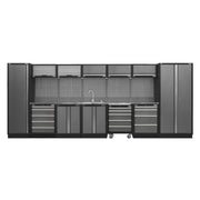 Sealey Superline Pro 4.9m Storage System Stainless Worktop APMSSTACK17SS Sealey - NN4 Online 