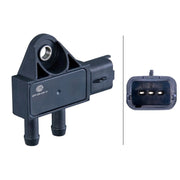 Hella Exhaust Pressure Sensor before soot particulate filt fits Citroën Berlingo