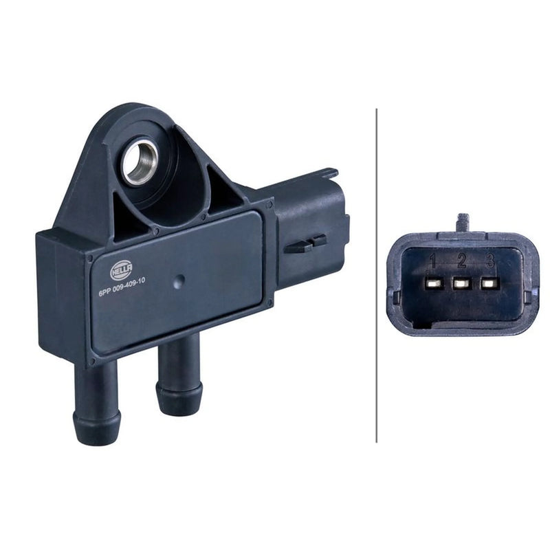 Hella Exhaust Pressure Sensor before soot particulate filt fits Citroën Berlingo
