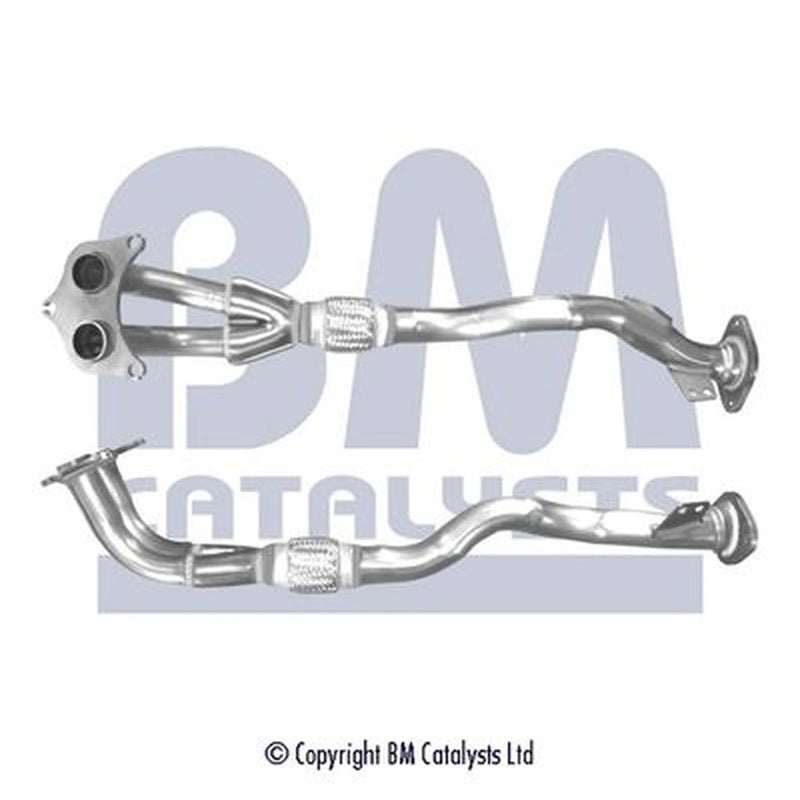 BM Catalysts Exhaust Pipe OD fits Toyota Corolla 1992-1997 1.6