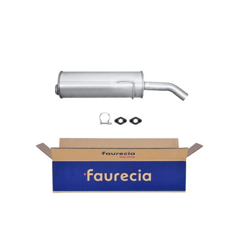 Hella End Silencer Rear fits Peugeot 205 1983-1998 1.0 1.1 1.2 1.4 1.6 1.7