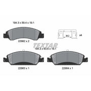 Textar Brake Pad Set 2298201