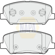 NAPA Front Brake Pad Set fits Hyundai I30 2011-2020 1.4 1.6