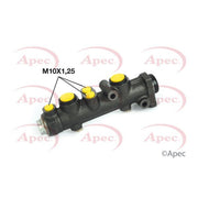 Apec Brake Master Cylinder Hydraulic Assembly fits Fiat X 1/9 1973-1989 1.3 1.5