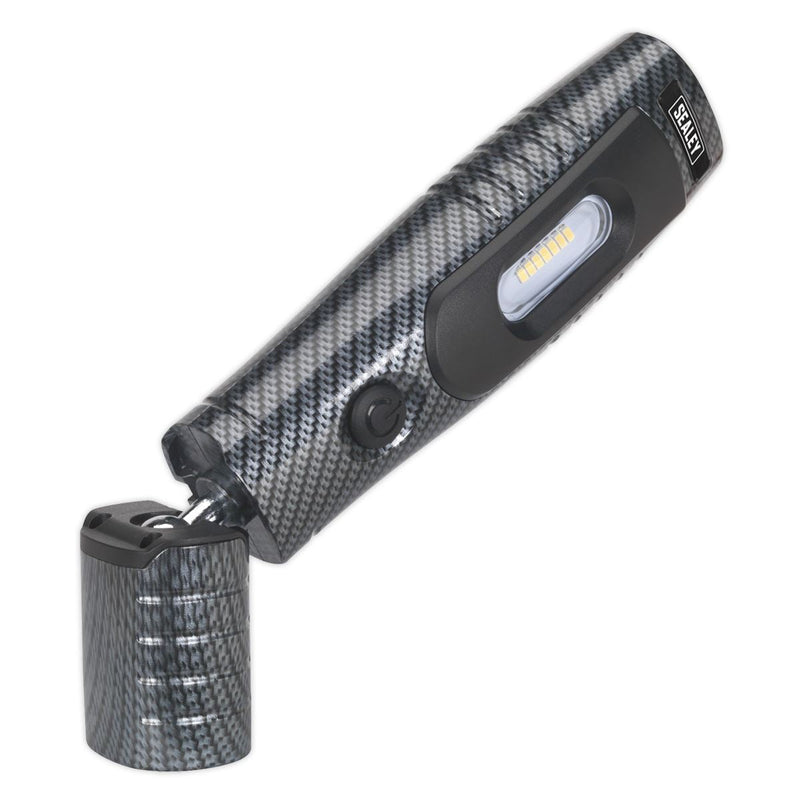Sealey Rechargeable 360 Inspection Light 7 SMD & 3W SMD LED Carbon Fibre Effect Sealey - Dynamic Drive