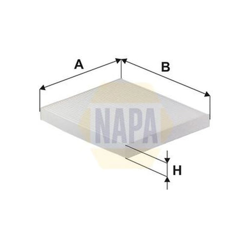 NAPA Cabin Air Filter (Pollen Filter) NFC4327