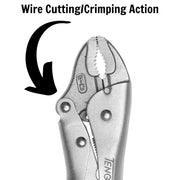 Teng Tools Curved Jaw Power Grip Plier 190mm Teng Tools - Dynamic Drive