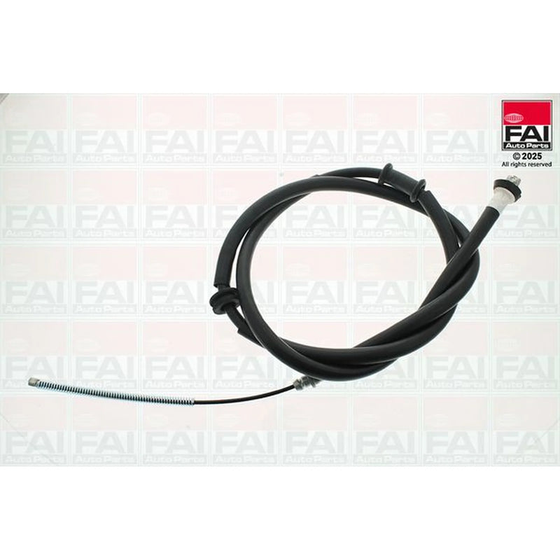 FAI Handbrake Cable Right Rear fits Citroën Nemo 2009-2010 1.3 1.4