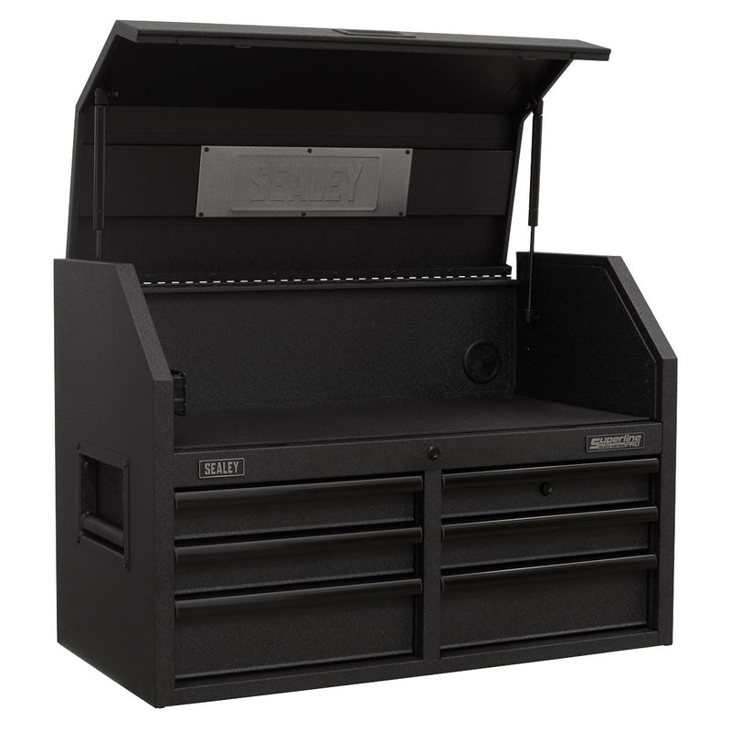 Sealey Topchest 6 Drawer 910mm with Soft Close Drawers & Power Strip AP3607BE Sealey - Dynamic Drive