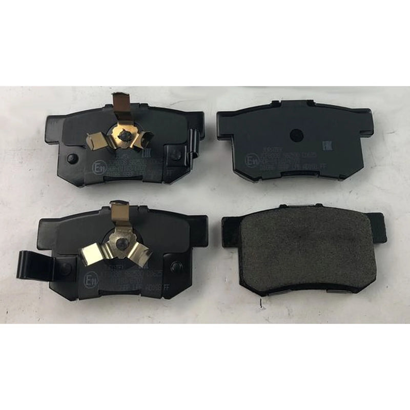 Juratek Front & Rear Pads fits Honda Cr-V 2001-2007 2.0 2.2